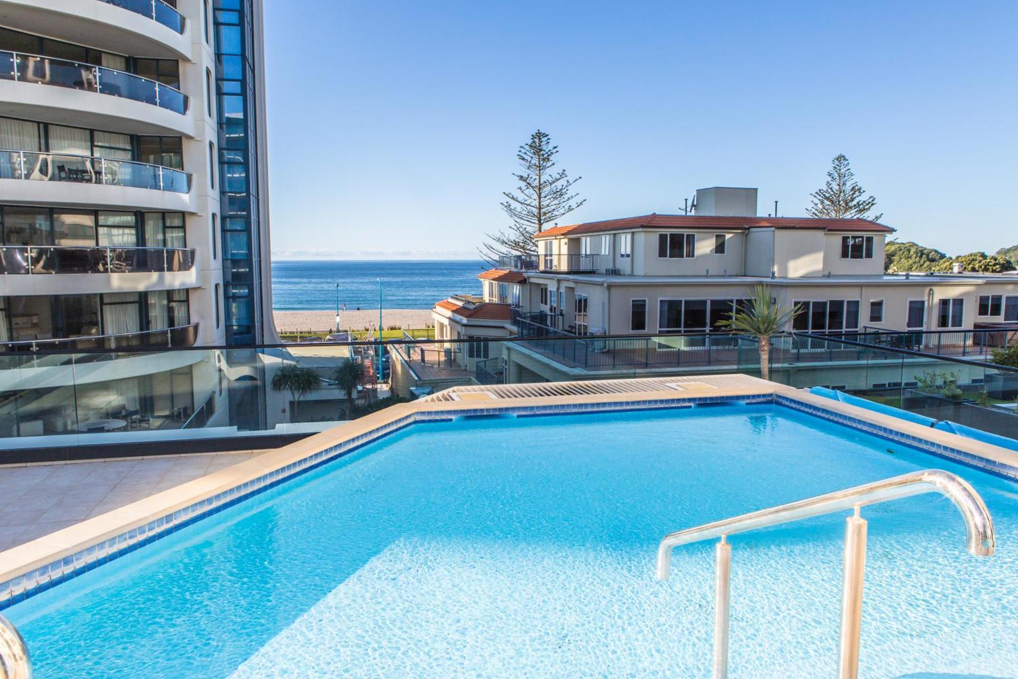 Eleven_At_Mauao Appartement Mount Maunganui Buitenkant foto